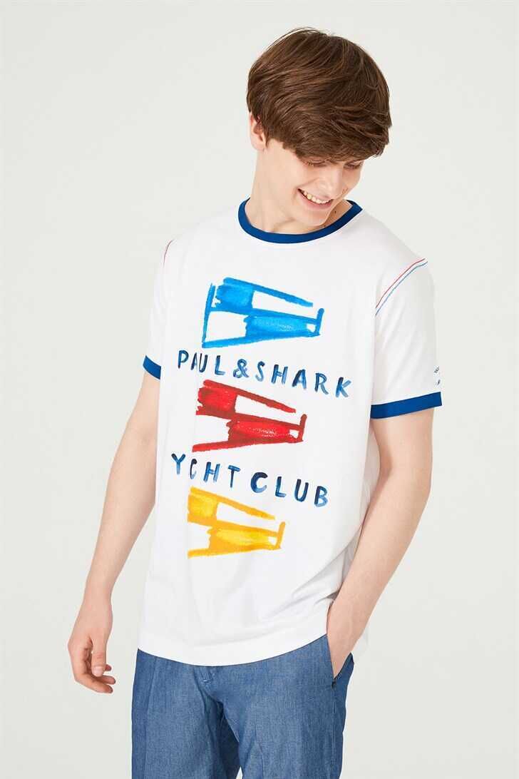 Paul&Shark Bisiklet Yaka Erkek T-Shirt - 1