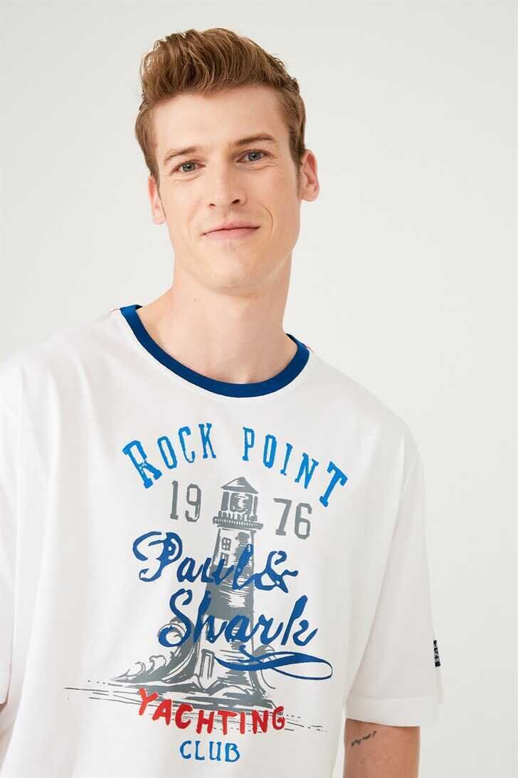 Paul&Shark Bisiklet Yaka Erkek T-Shirt - 4