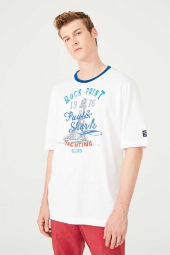 Paul&Shark Bisiklet Yaka Erkek T-Shirt - 8