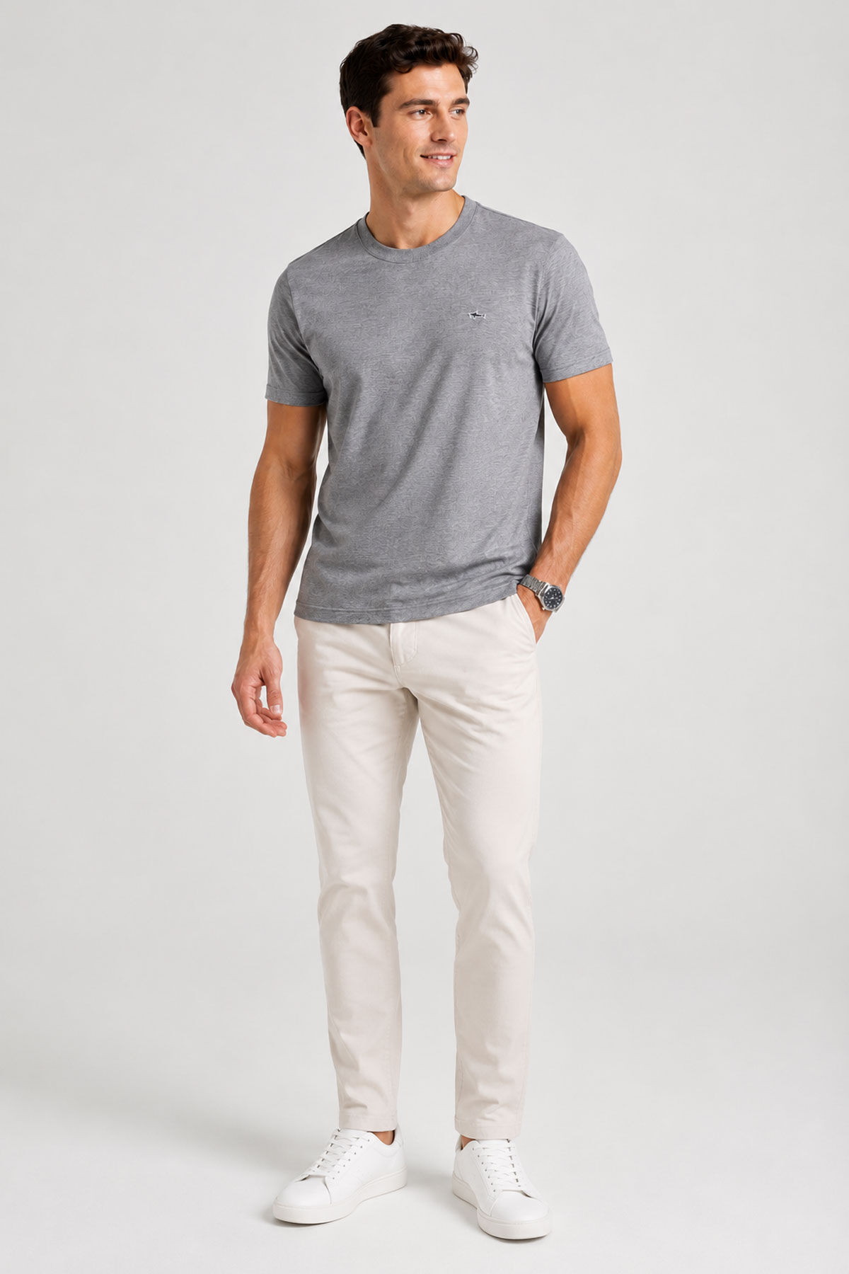 Paul&Shark Erkek Bisiklet Yaka T-Shirt - 2
