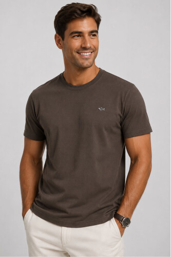 Paul&Shark Erkek Bisiklet Yaka T-Shirt - Paul&Shark