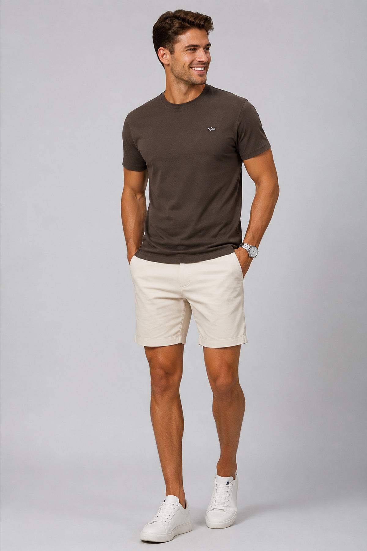 Paul&Shark Erkek Bisiklet Yaka T-Shirt - 2