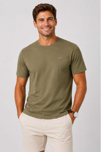 Paul&Shark Erkek Bisiklet Yaka T-Shirt - Paul&Shark