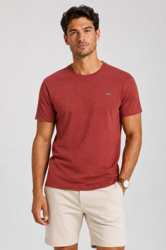 Paul&Shark Erkek Bisiklet Yaka T-Shirt - Paul&Shark
