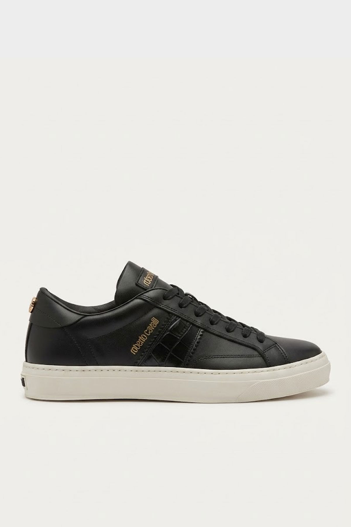 Roberto Cavalli Deri Erkek Sneaker - 1