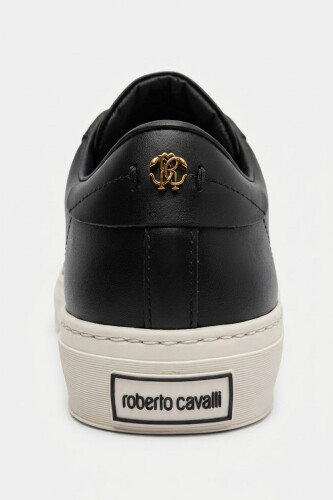 Roberto Cavalli Deri Erkek Sneaker - 4