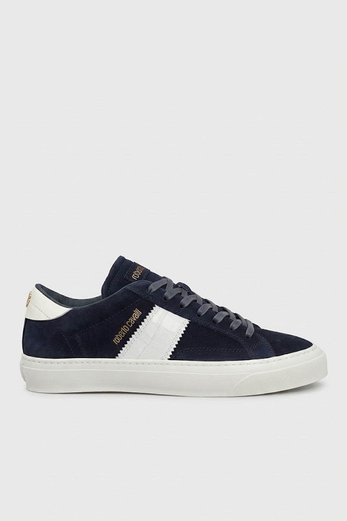 Roberto Cavalli Süet Erkek Sneaker - 1
