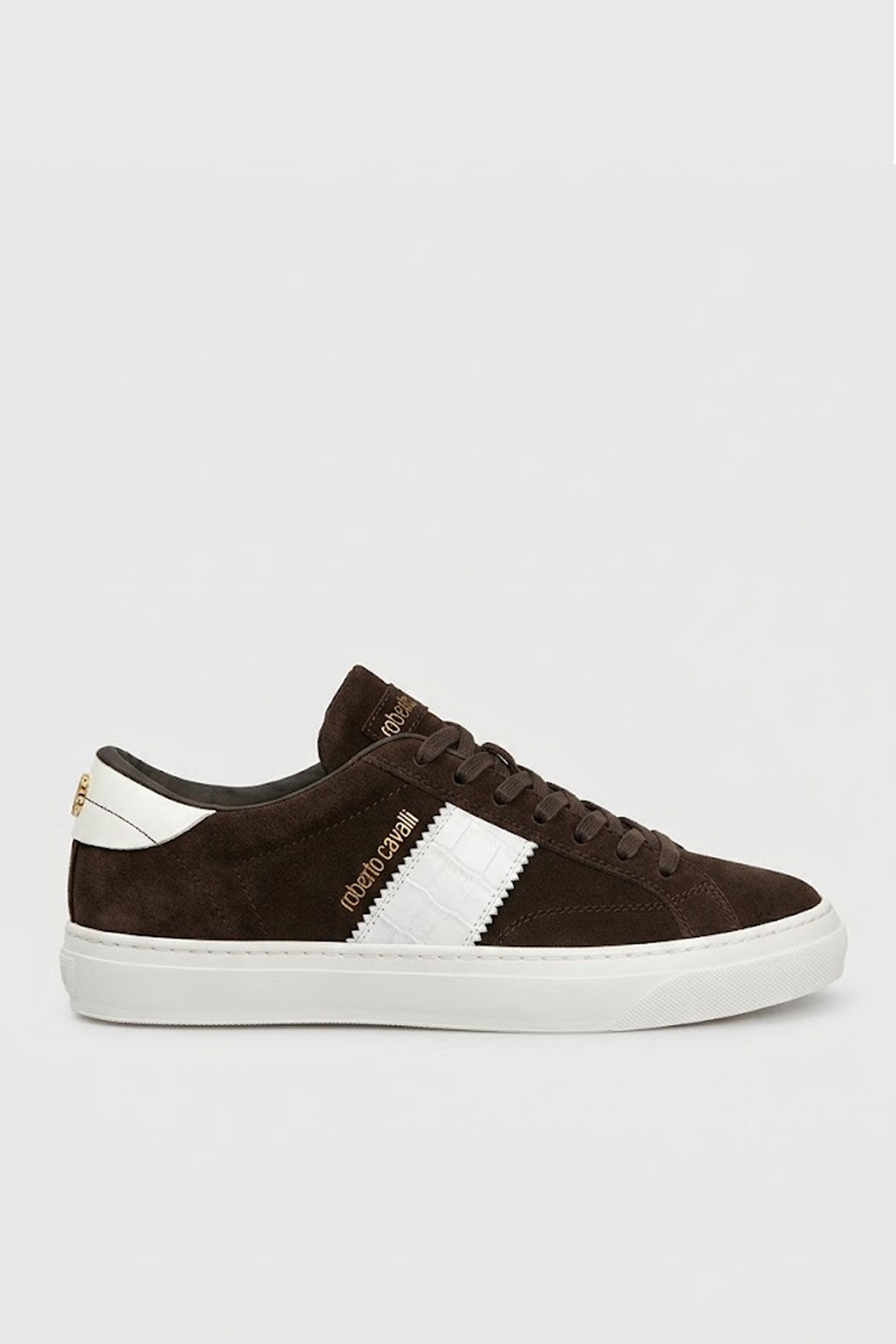 Roberto Cavalli Süet Erkek Sneaker - 1