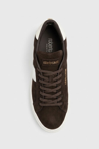 Roberto Cavalli Süet Erkek Sneaker - 3