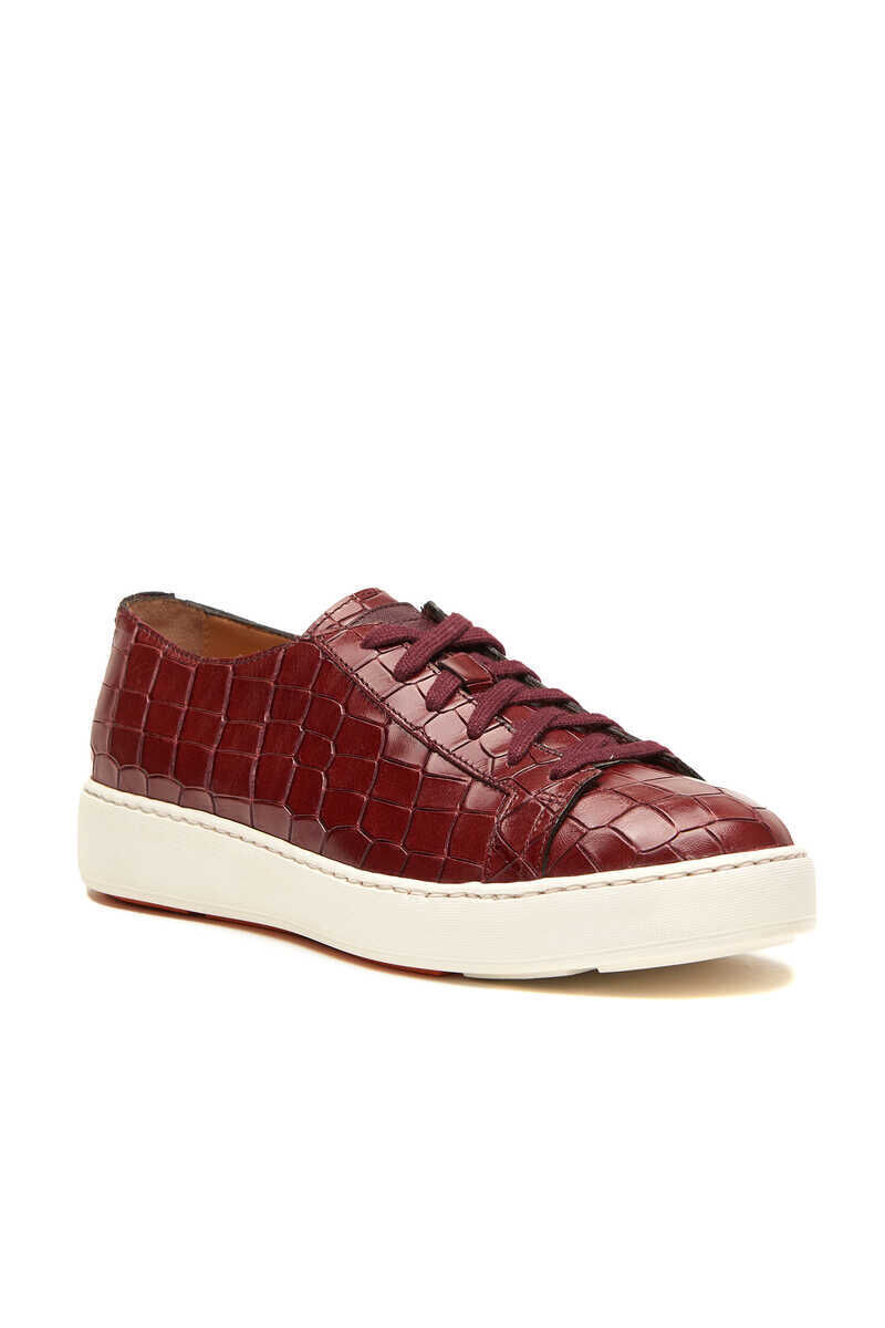 Santoni Kadın Deri Sneaker - 1