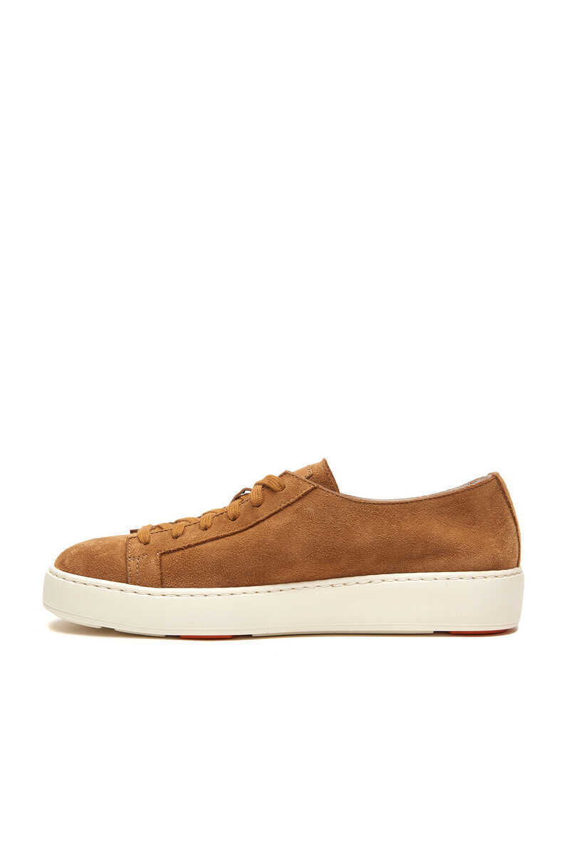 Santoni Kadın Süet Sneaker - 3