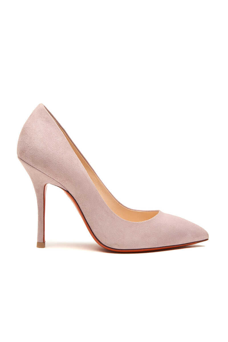 Santoni Kadın Süet Stiletto - 1