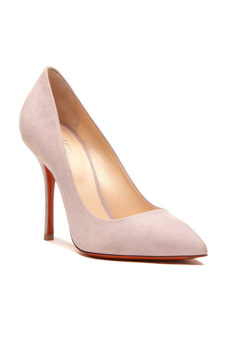 Santoni Kadın Süet Stiletto - 2