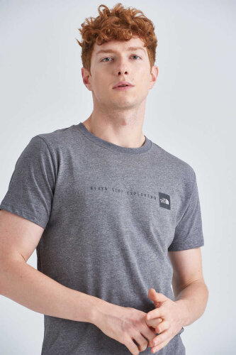 The Nort Face Erkek Bisiklet Yaka T-Shirt - 9