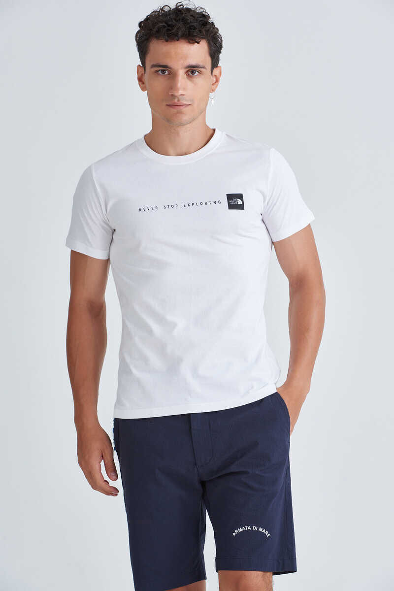 The Nort Face Erkek Bisiklet Yaka T-Shirt - 5