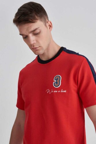 Trussardi Bisiklet Yaka Erkek T-Shirt - 3