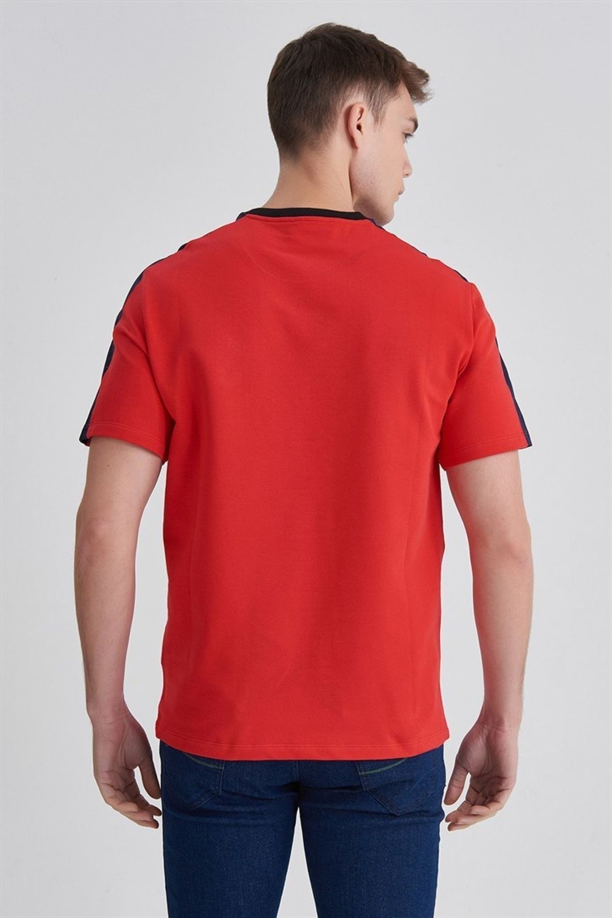 Trussardi Bisiklet Yaka Erkek T-Shirt - 8