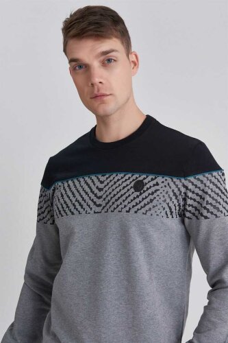 Trussardi Erkek Bisiklet Yaka Sweatshirt - 3