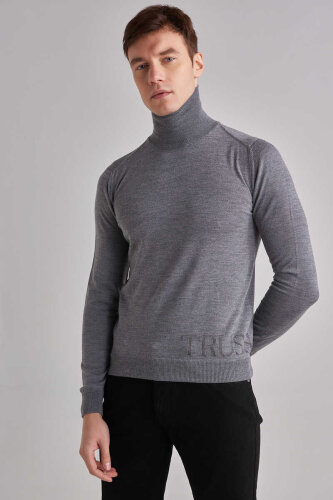 Trussardi Erkek Boğazlı Kazak - 3