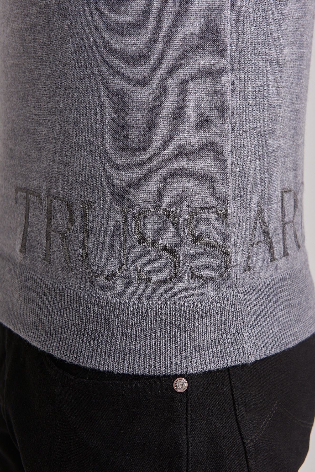Trussardi Erkek Boğazlı Kazak - 9