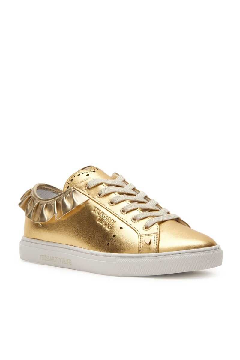 Trussardi Jeans Kadın Deri Sneaker - 1