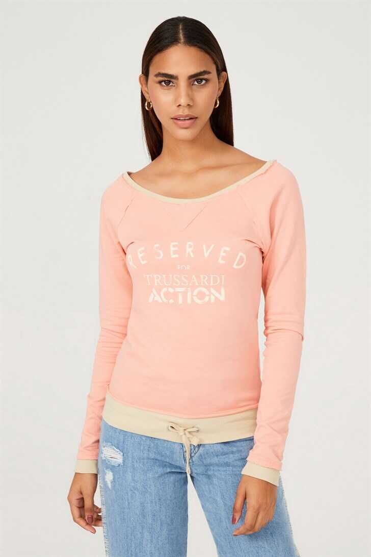 Trussardi Kadın Bağcıklı Sweatshirt - 1
