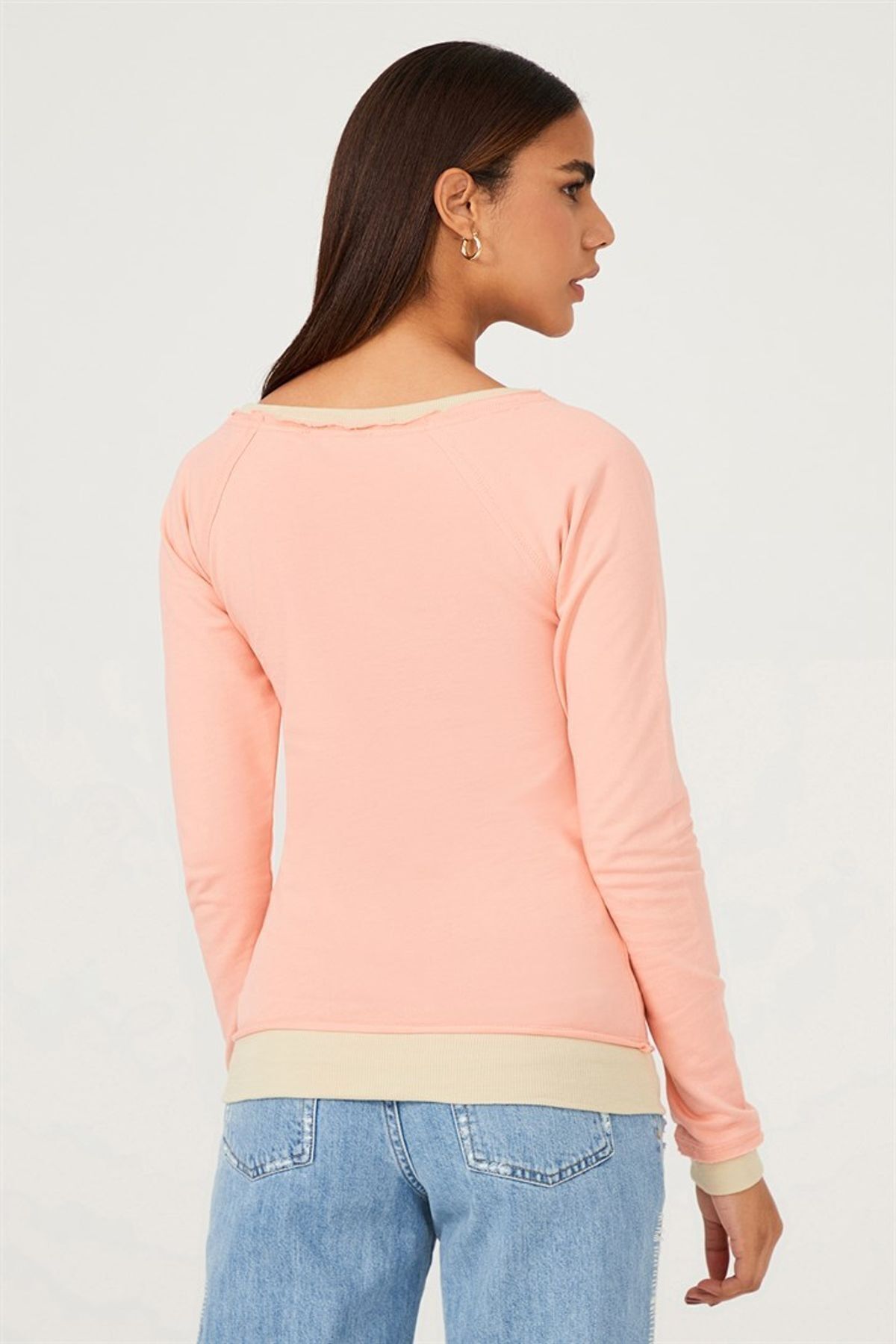 Trussardi Kadın Bağcıklı Sweatshirt - 14