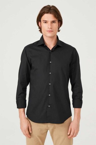 Uominitaliani Slim Fit Uzun Kollu Erkek Gömlek - 10