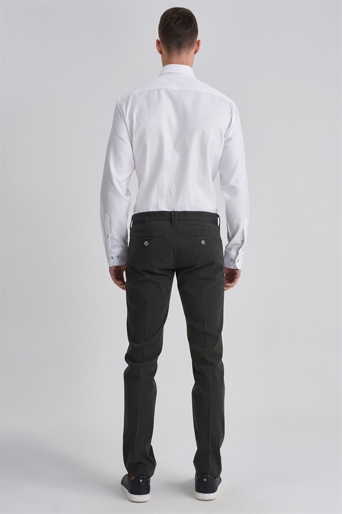 Versace Versus Normal Bel Erkek Kumaş Pantolon - 12