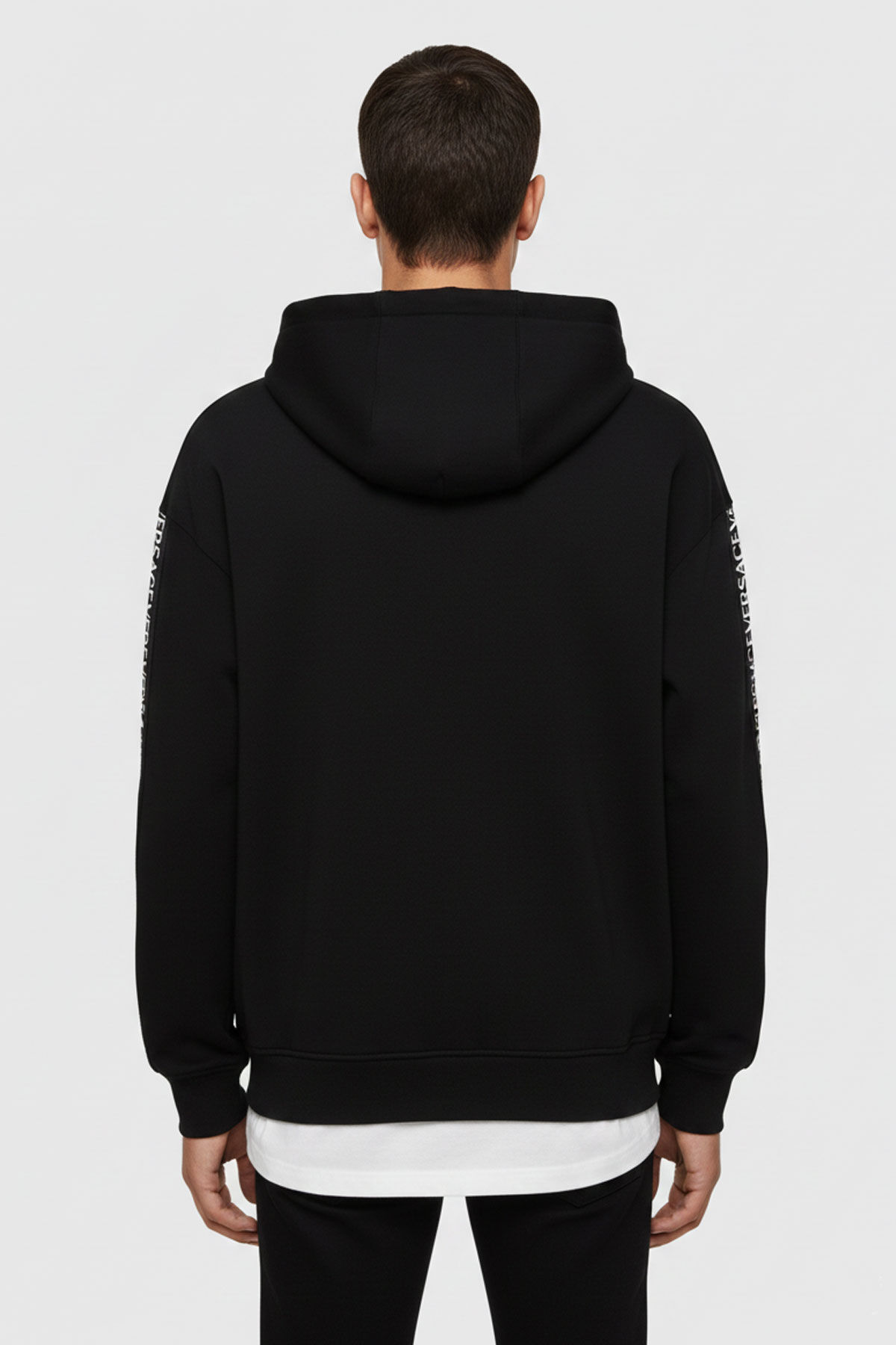 Versace Fermuarlı Kapşonlu Sweatshirt - 2