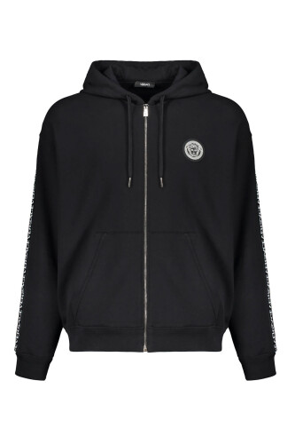Versace Fermuarlı Kapşonlu Sweatshirt - 3