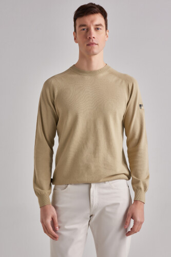 Woolrich Erkek Bisiklet Yaka Kazak - 5