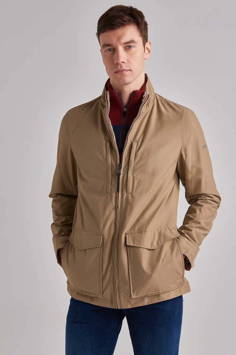 Woolrich Erkek Çift Taraflı Yağmurluk - 1