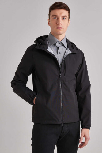 Woolrich Erkek Kapşonlu Su Geçirmez Mont - WOOLRICH