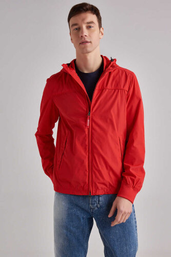 Woolrich Erkek Kapşonlu Yağmurluk - WOOLRICH