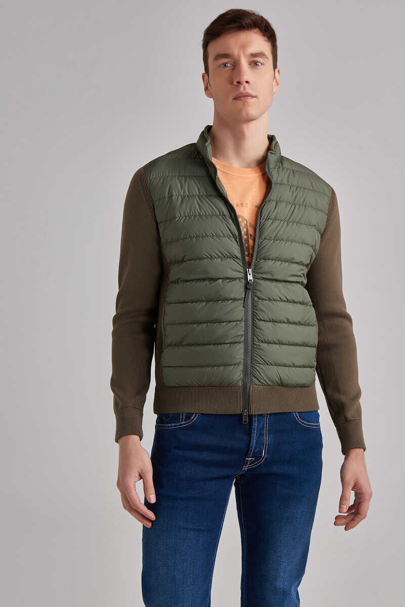 Woolrich Erkek Triko Şişme Mont - 1