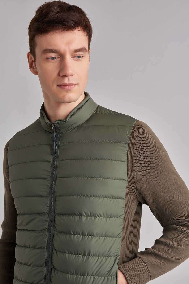 Woolrich Erkek Triko Şişme Mont - 3