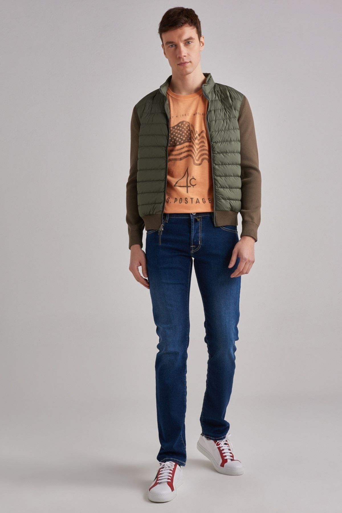 Woolrich Erkek Triko Şişme Mont - 6