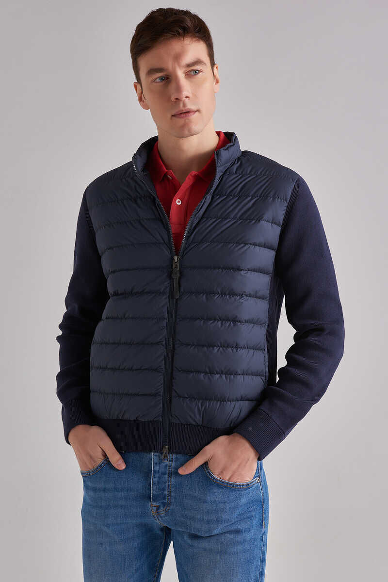 Woolrich Erkek Triko Şişme Mont - 1