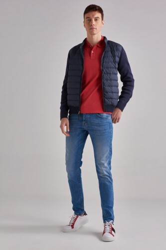 Woolrich Erkek Triko Şişme Mont - 6