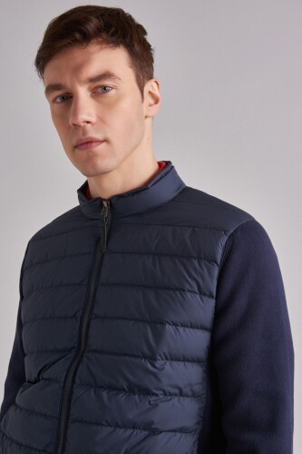 Woolrich Erkek Triko Şişme Mont - 7