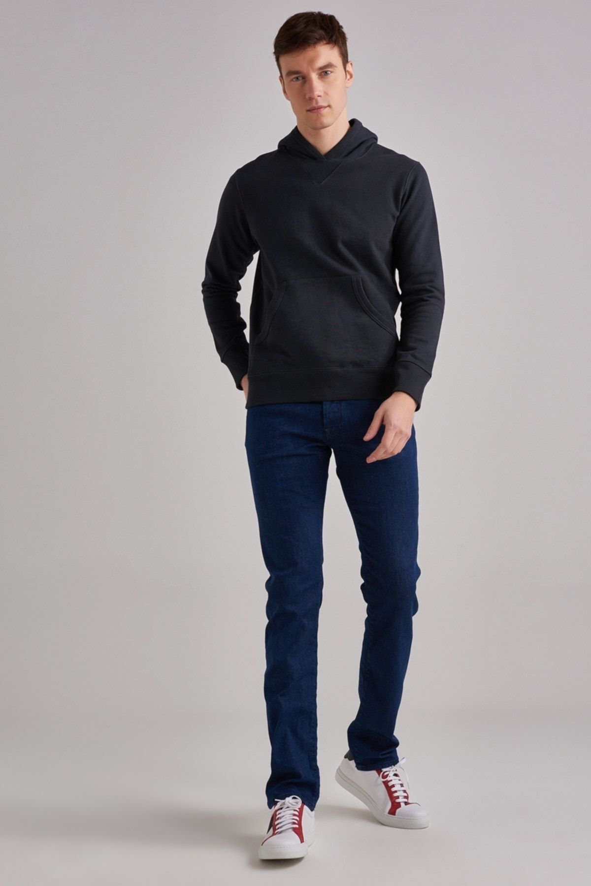 Woolrich Kapşonlu Erkek Sweatshirt - 8