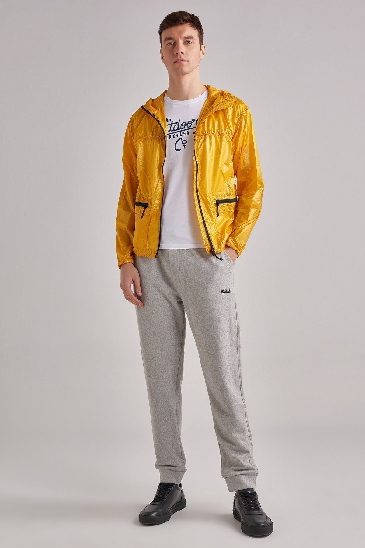 Woolrich Kapşonlu Erkek Yağmurluk - 8