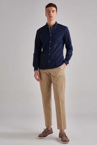 Woolrich Slim Fit Uzun Kollu Erkek Gömlek - 2