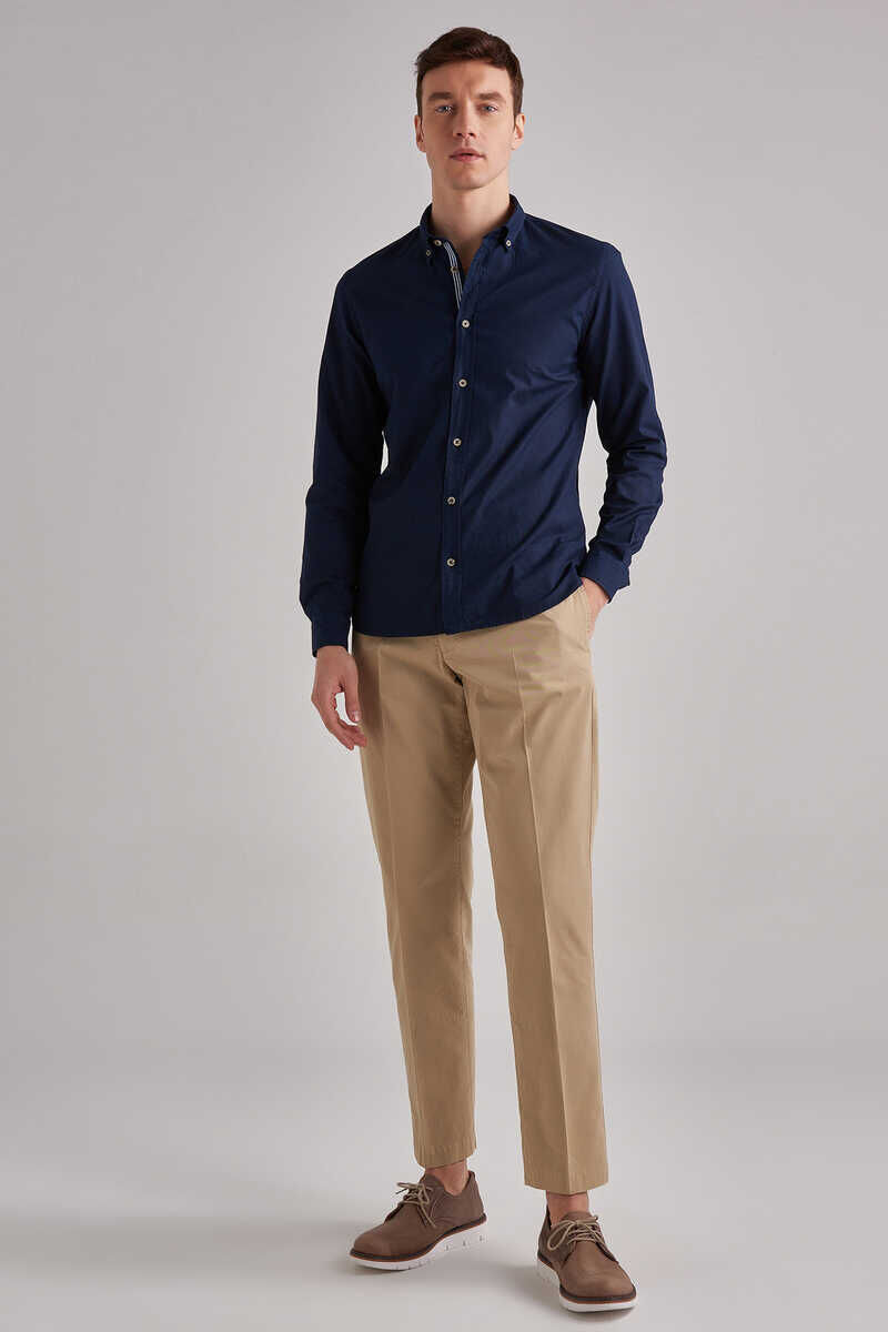 Woolrich Slim Fit Uzun Kollu Erkek Gömlek - 2